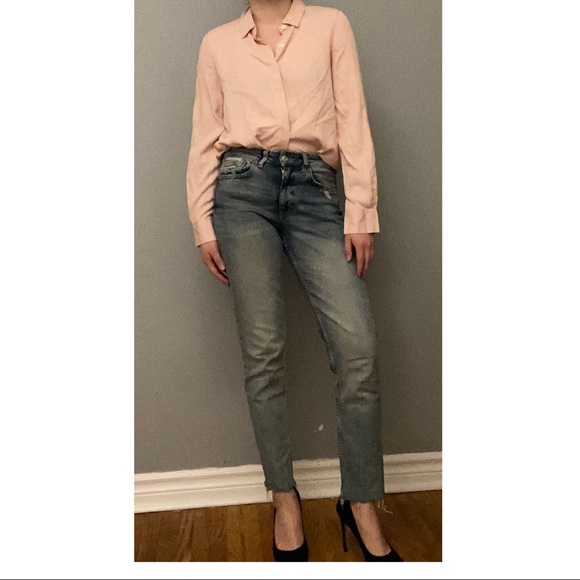 NWT rose Frank and Oak shirt - Picture 3 of 3